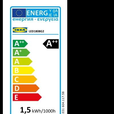 Energy Label Of: 60411758