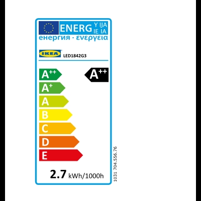 Energy Label Of: 70455676